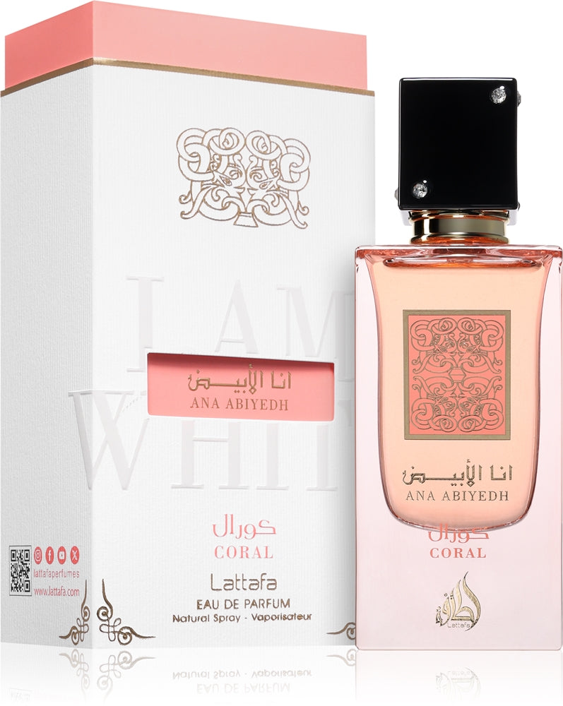 Ana Abiyedh Coral 60ml by Lattafa