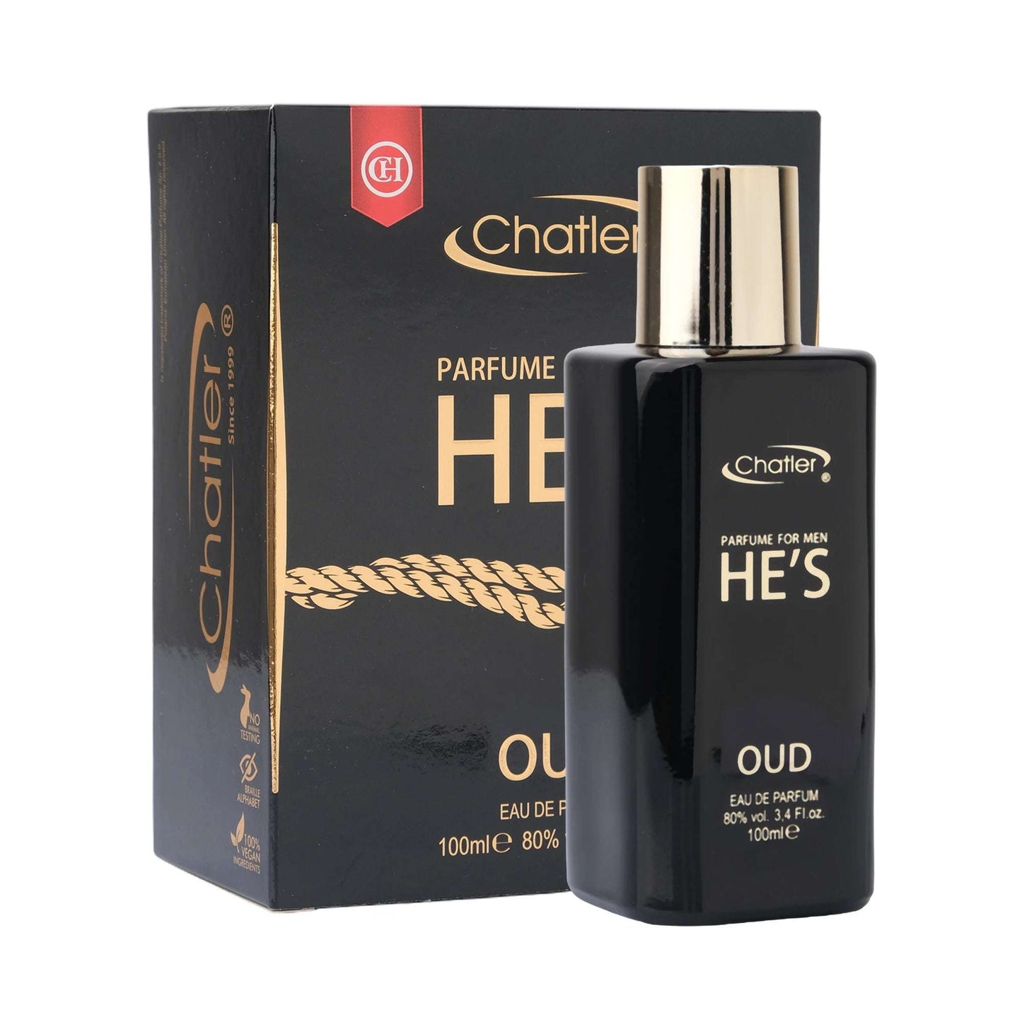 He's Oud Men 100 ml – Inspirat din Giorgio Armani Stronger With You Oud