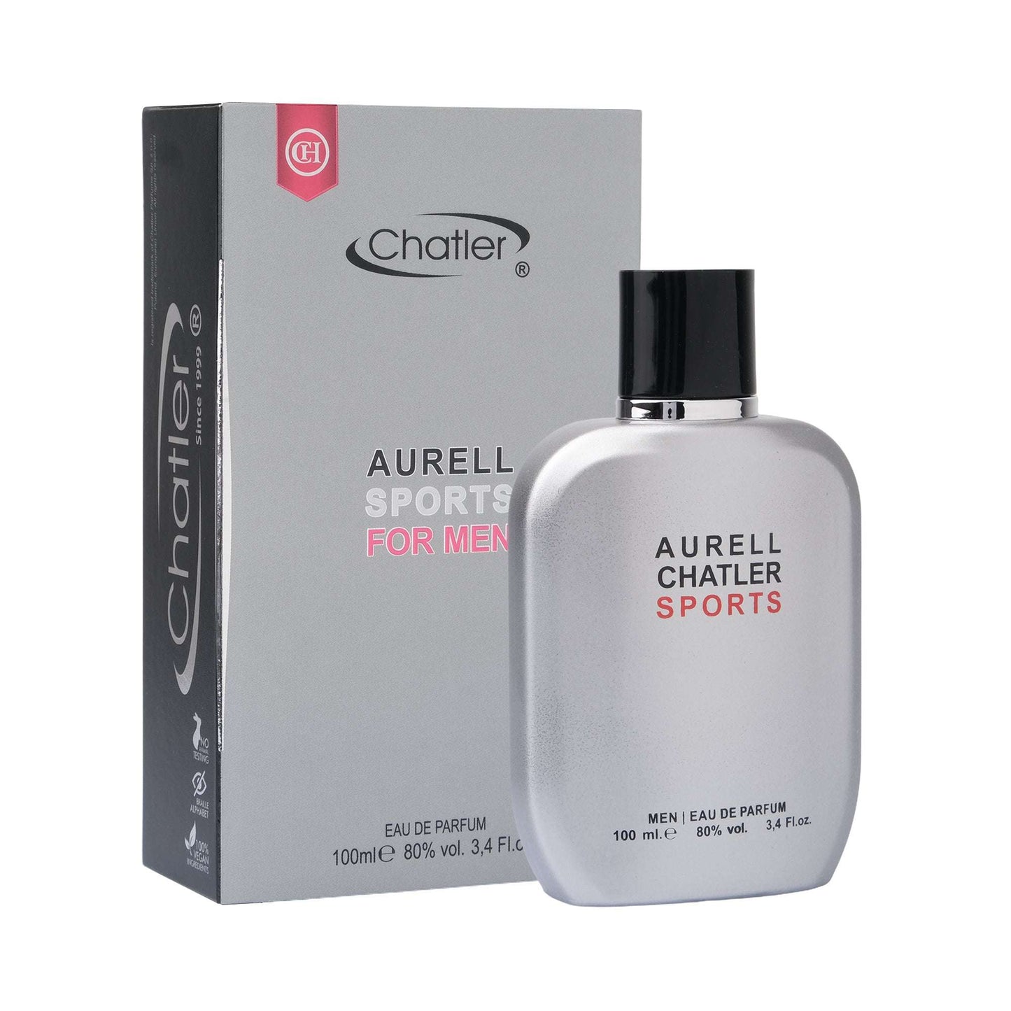 Aurell Sports Men 100 ml – Inspirat din Chanel Allure Homme Sport