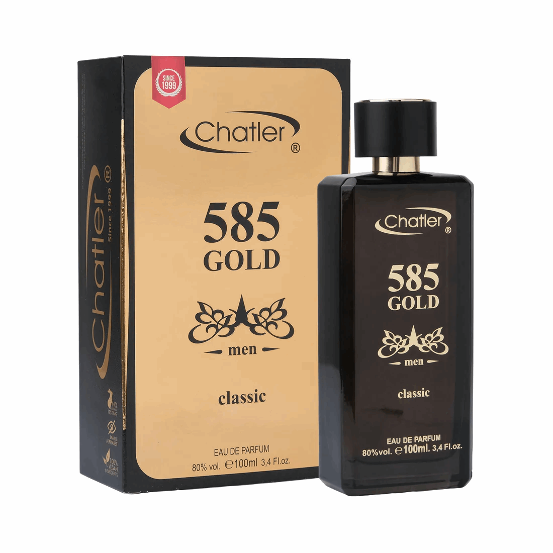 585 Gold Classic Men + Rasheed Bad Man