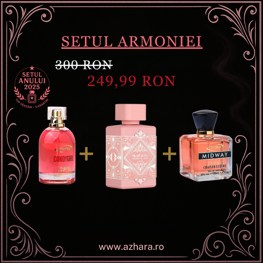 Badee Al Oud Noble Blush + Original Candygirl + Luxury Midway