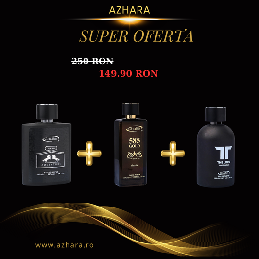 585 Gold Classic + Adventure Cologne + The lord for Famous