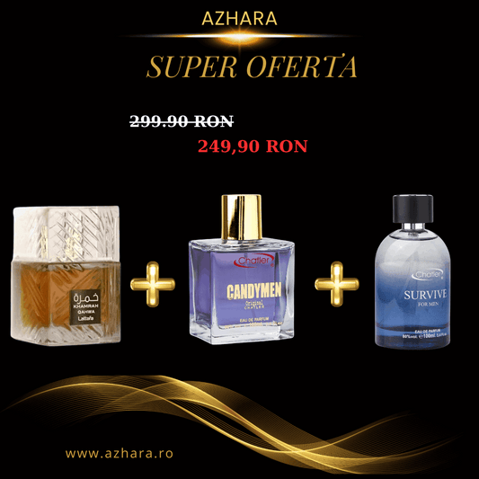 Khamrah Qahwa + Original Candymen + Survive For Men
