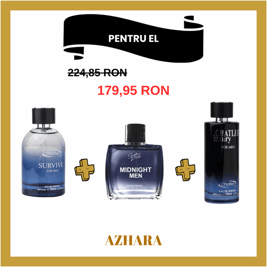 Survivor + Luxury For Men + Midnight Men